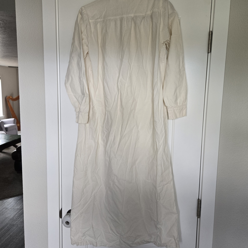 The Vermont Country Store Cream Cotton Dress - Picture 5 of 5